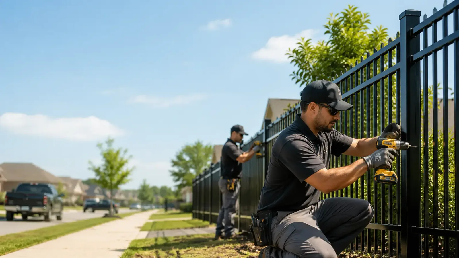 Metal Fence Installation in Dodge, ND